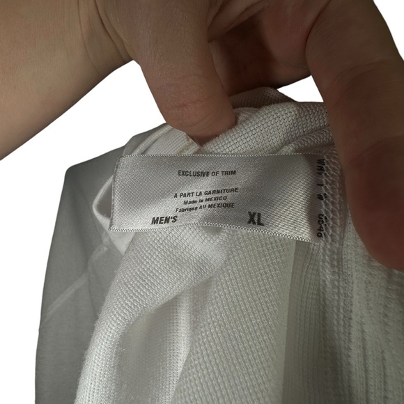 Patagonia 1/4 Zip Long Sleeve White Base Layer Men’s XL - Picture 6 of 7